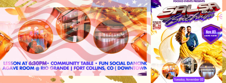 Salsa and Bachata Dancing in November